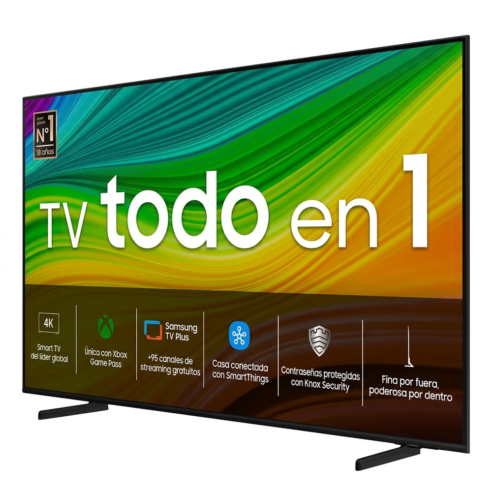 Foto de Samsung Smart Tv 55 Polegadas Qled 4k Q60d 2024 Negra