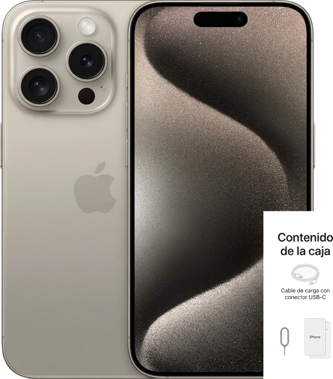 iPhone 15 Pro (256GB) Titánio