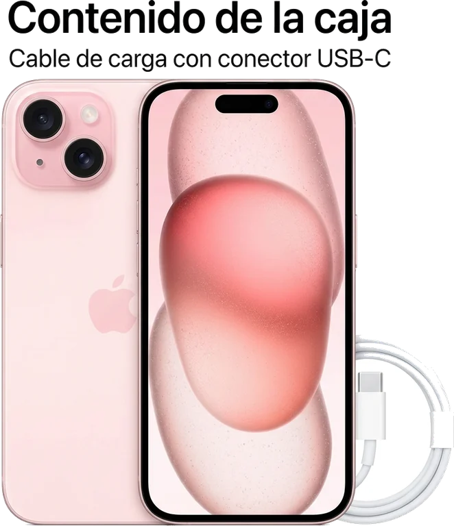 iPhone 15 (256GB) Rosa