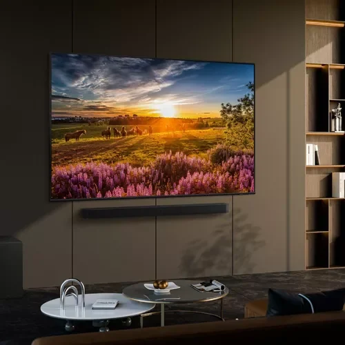Foto de Samsung Smart Tv 55 Polegadas Qled 4k Q60d 2024 Negra